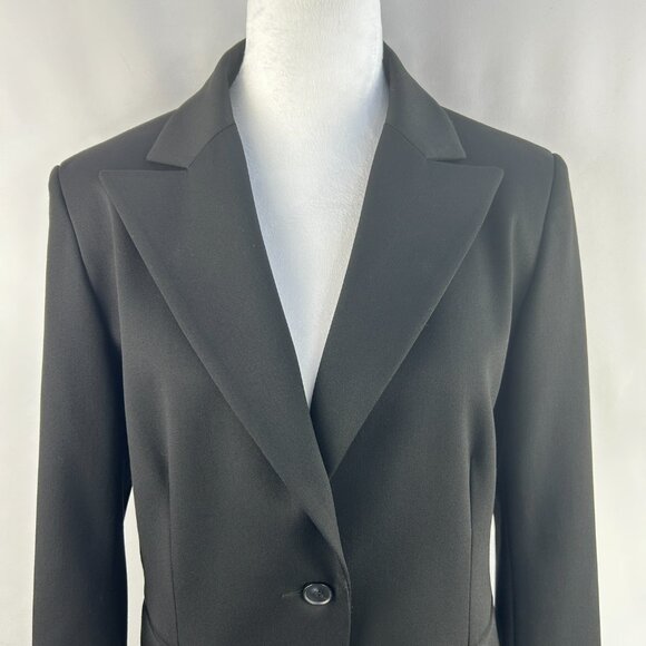 Tristan classic chic black fitted blazer - Women Large 12 - Picture 2 of 9